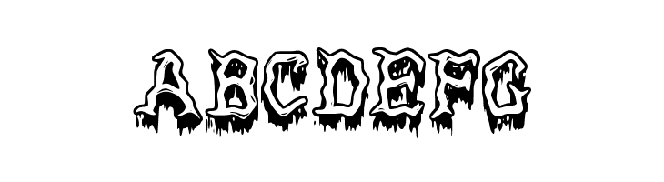 Mortified Drip  Free Fonts Download