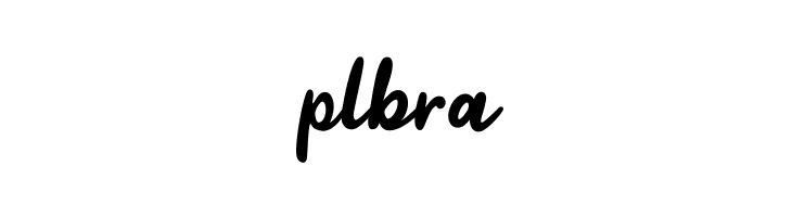 plbra Jelly Bean Script - DEMO Reg Font