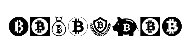Bitcoin  Free Fonts Download