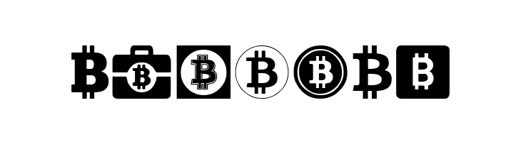 Bitcoin  Free Fonts Download