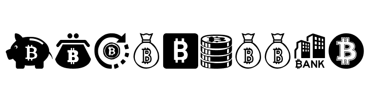 Bitcoin  Free Fonts Download
