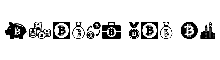 Bitcoin  Free Fonts Download