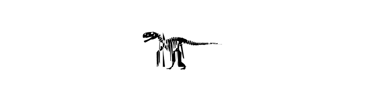 Dinosaur Icons  Free Fonts Download