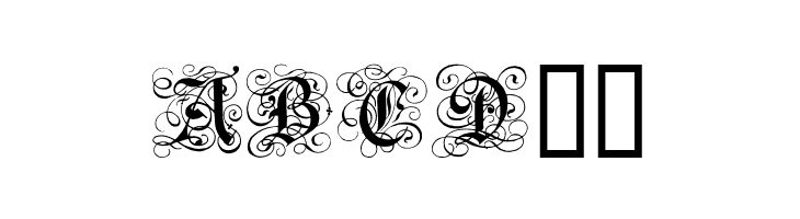 Gothic Flourish  Free Fonts Download