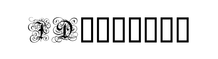 Gothic Flourish  Free Fonts Download