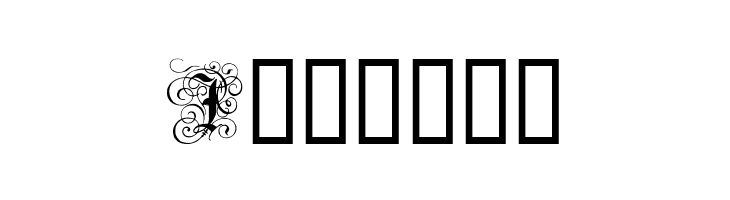 Gothic Flourish  Free Fonts Download