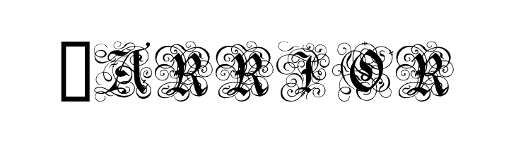 Gothic Flourish  Free Fonts Download
