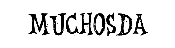 Muchosda Leichenhaus Font