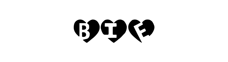 love initials  Free Fonts Download
