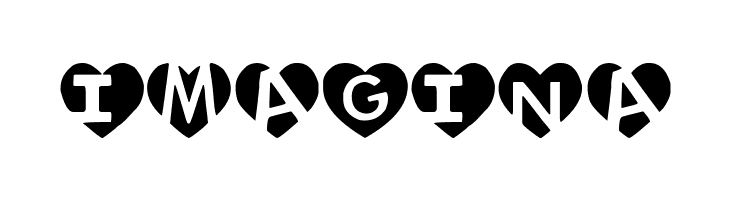 love initials  Free Fonts Download