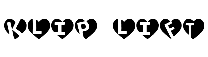 love initials  Free Fonts Download
