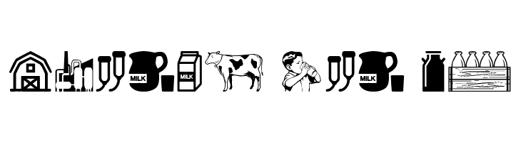 Milk  Free Fonts Download