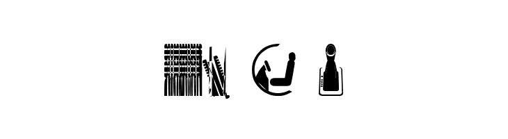 Car Parts  Free Fonts Download