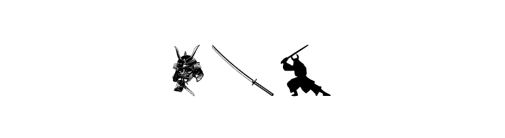Ninja and Samurai  Free Fonts Download