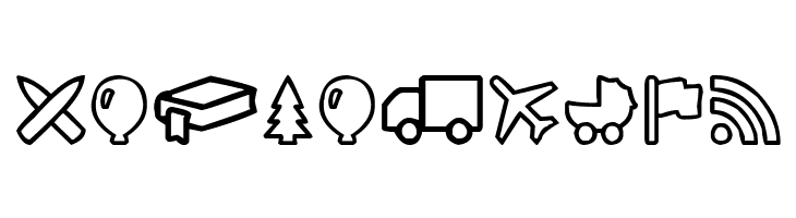 Outline mix  Free Fonts Download