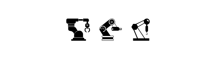 Robotic Arm  Free Fonts Download