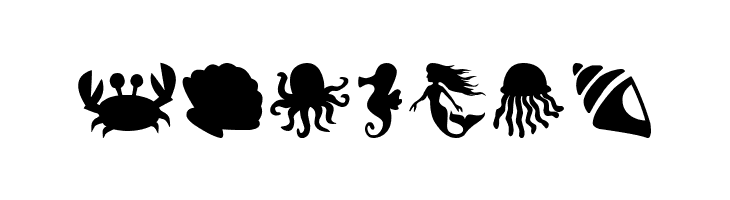 Sea Life  Free Fonts Download