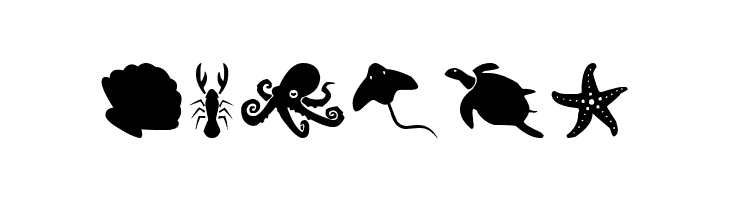 Sea Life  Free Fonts Download