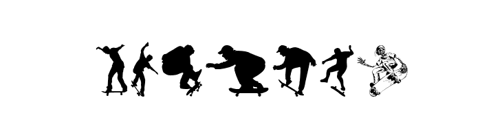 SKATE  Free Fonts Download