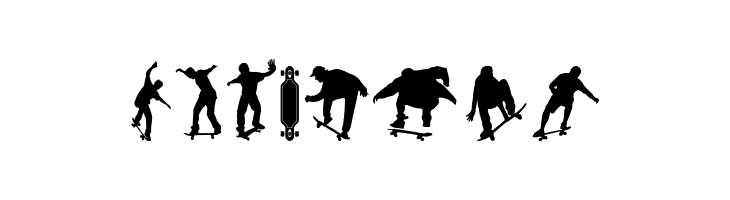 SKATE  Free Fonts Download
