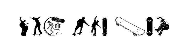 SKATE  Free Fonts Download