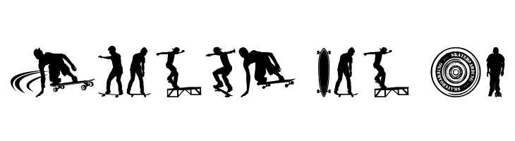 SKATE  Free Fonts Download