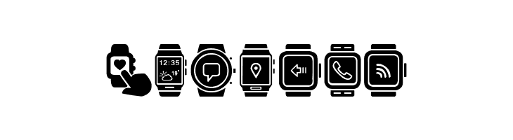 Smartwatch  Free Fonts Download