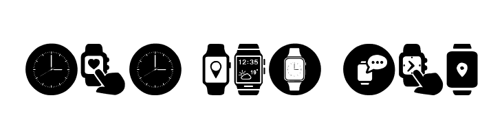 Smartwatch  Free Fonts Download