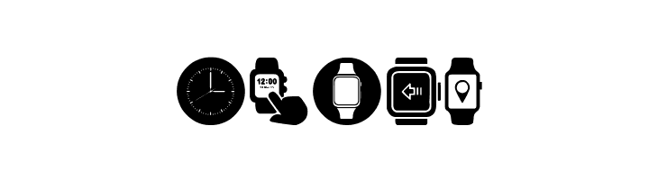 Smartwatch  Free Fonts Download