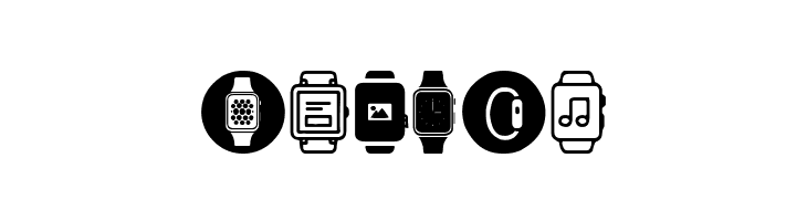 Smartwatch  Free Fonts Download