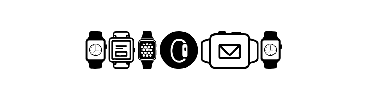 Smartwatch  Free Fonts Download