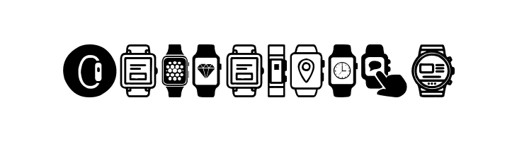 Smartwatch  Free Fonts Download