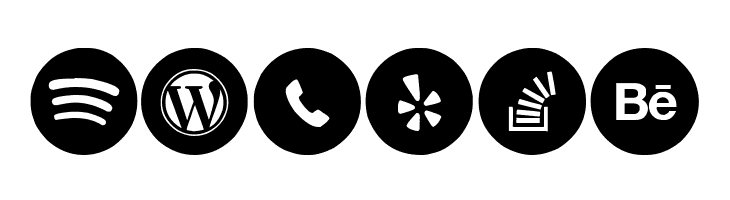 Social Media Circled  Free Fonts Download