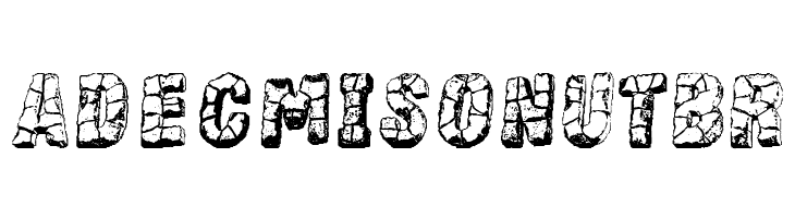 Stone block  Free Fonts Download