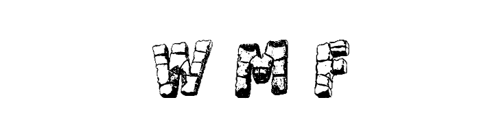 Stone block  Free Fonts Download