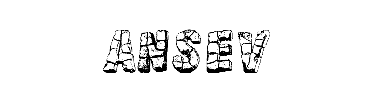 Stone block  Free Fonts Download