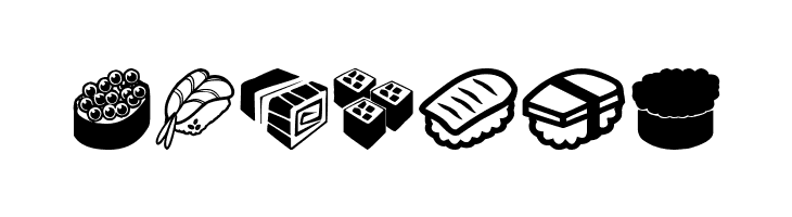Sushi Sushi  Free Fonts Download