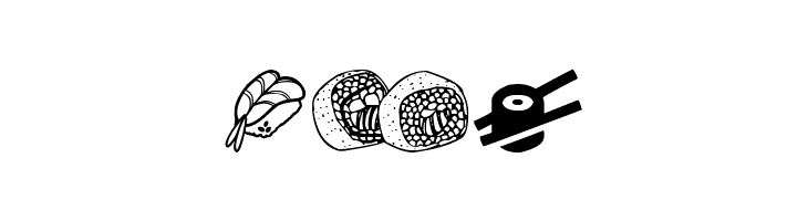 Sushi Sushi  Free Fonts Download