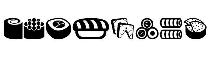 Sushi Sushi  Free Fonts Download