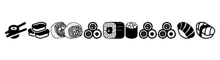 Sushi Sushi  Free Fonts Download