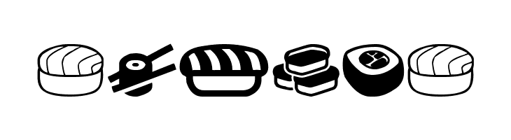 Sushi Sushi  Free Fonts Download