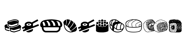 Sushi Sushi  Free Fonts Download