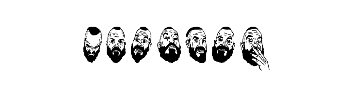 Woodcutter Self-portraits  Free Fonts Download