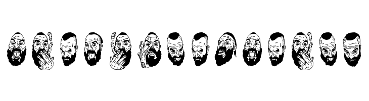 Woodcutter Self-portraits  Free Fonts Download