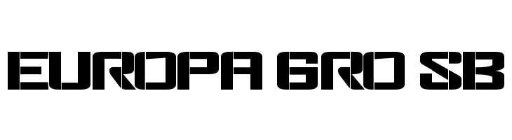 Fonderian-BlackStencil Black  Free Fonts Download