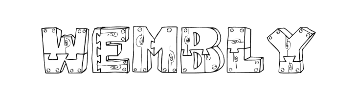 Wood Shapes  Free Fonts Download