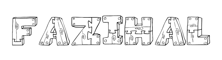 Wood Shapes  Free Fonts Download