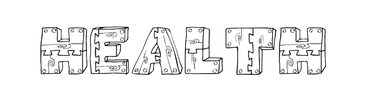 Wood Shapes  Free Fonts Download