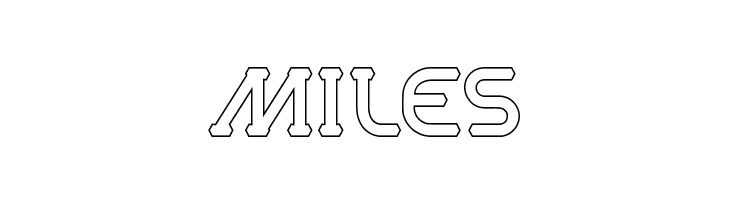 MastumHollow  Free Fonts Download