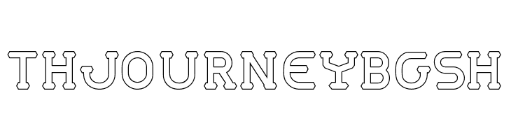 MastumHollow  Free Fonts Download